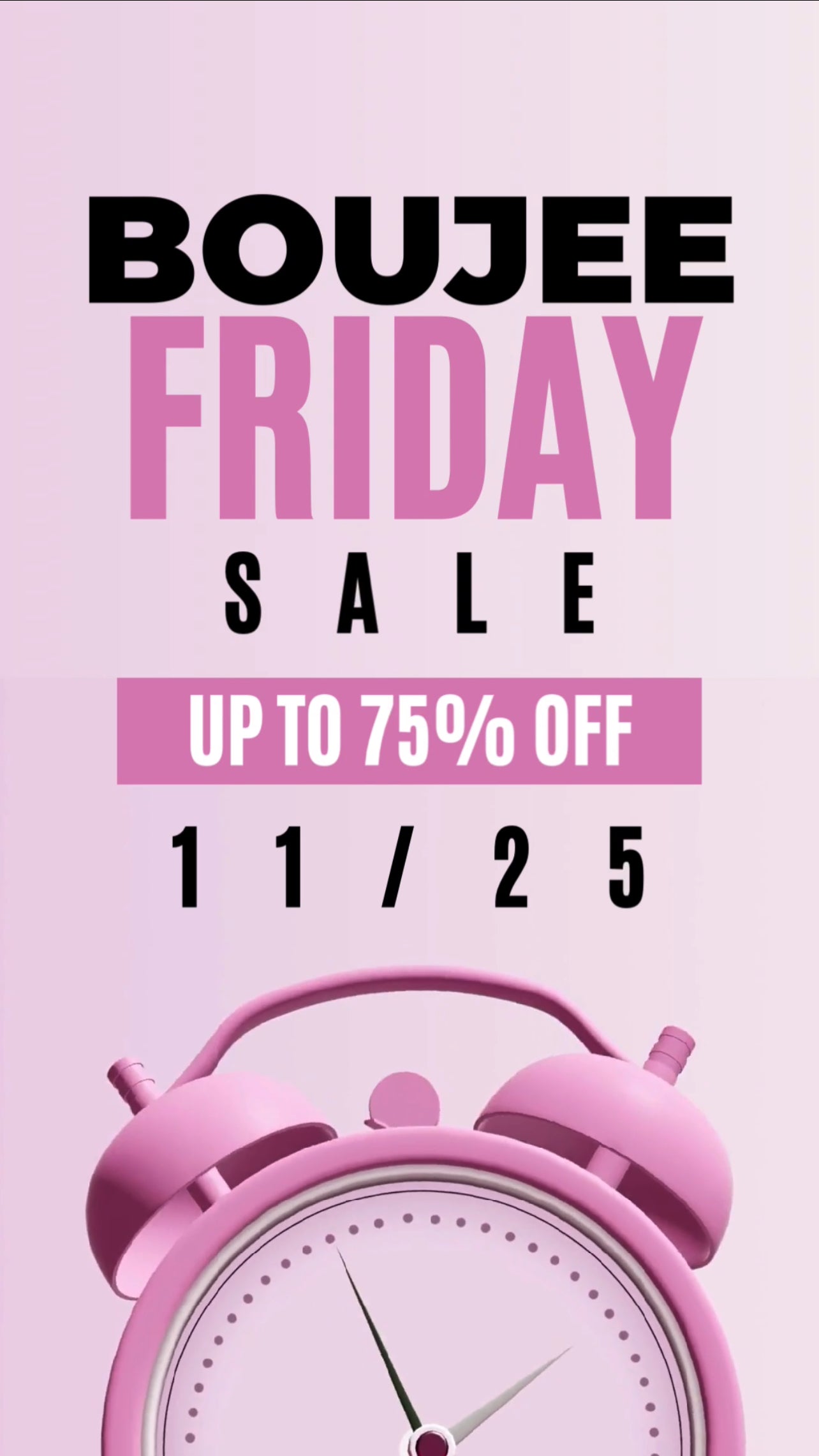 BLACK FRIDAY SALE